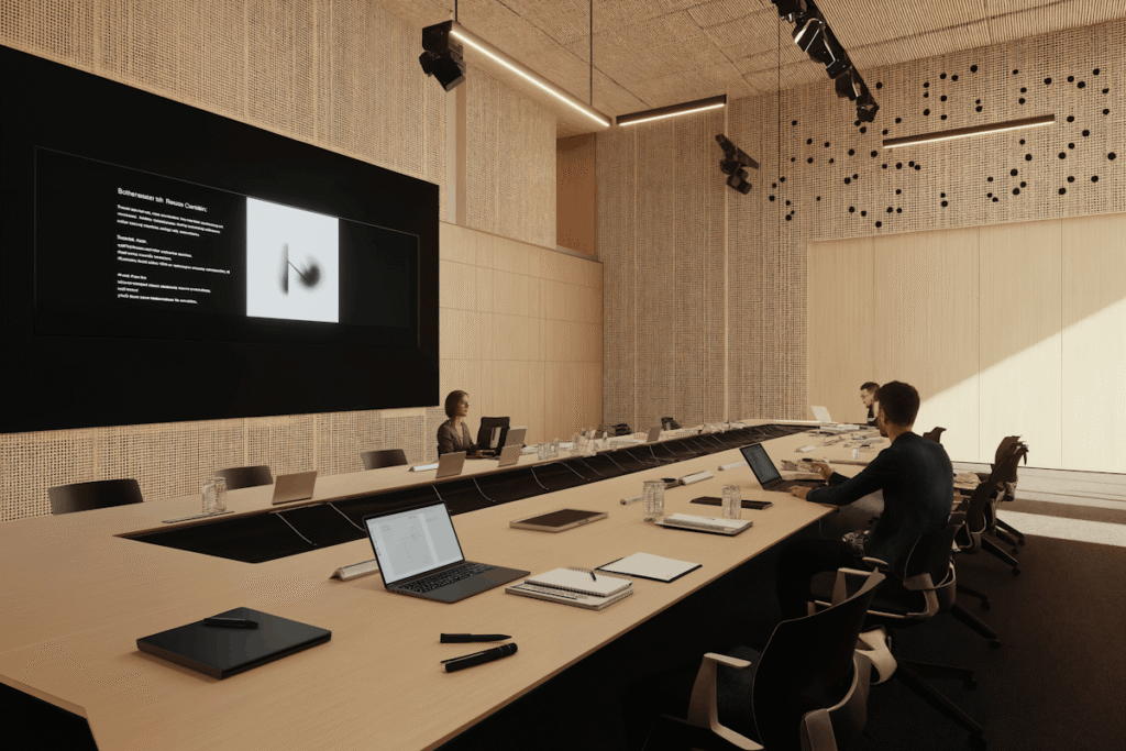modern conference room